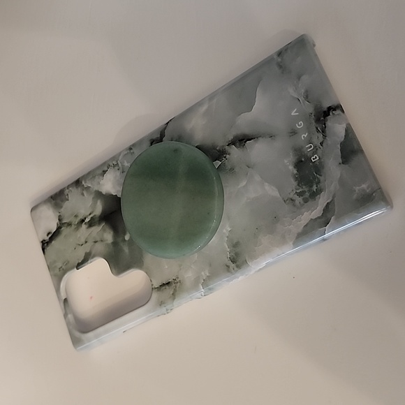 Pistachio Cheesecake - Green Samsung Galaxy S22 Ultra case with Green Aventurine - Picture 1 of 3